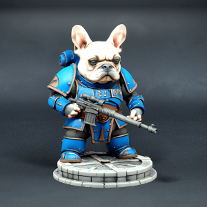 Chien soldat des marines numéro 7