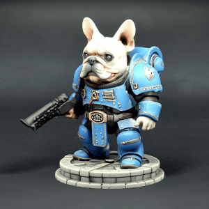 Chien soldat des marines numéro 9