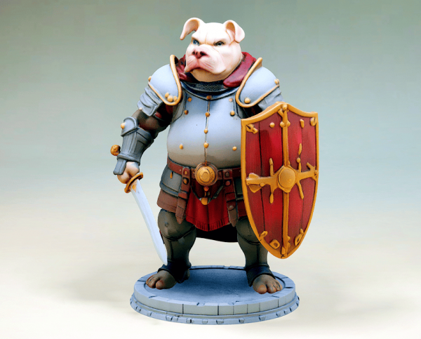 Chien de garde royale numéro 9