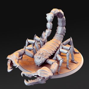 Gardien de tombe scorpion