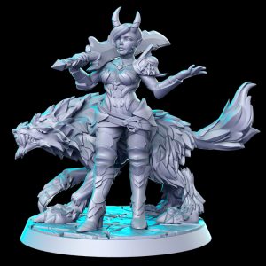 Shaduuna et son loup