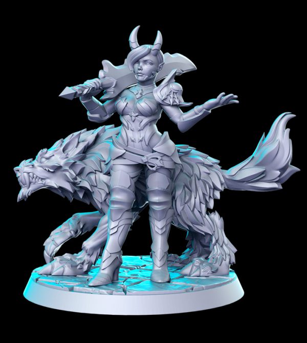 Shaduuna et son loup