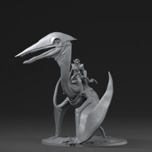 Hatzegopteryx monté