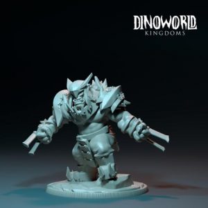 Orc primal avec lame-griffes