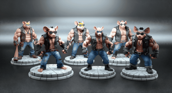 Gang de rats des villes