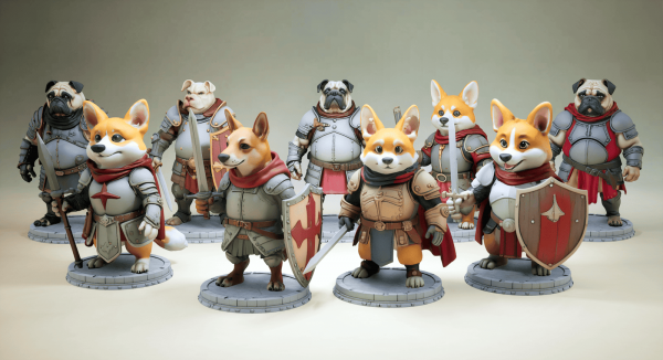 Garde royale de chiens
