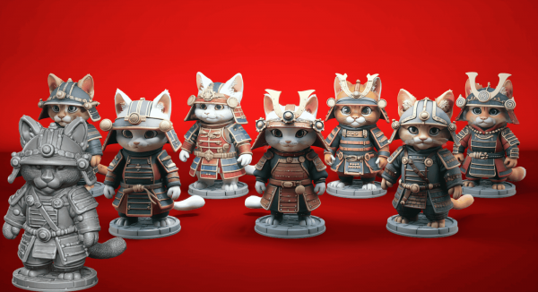 Faction de chats samouraïs – Image 2