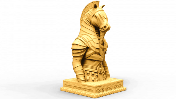 Cavalier échecs momie-pharaon diamètre 28mm – Image 2