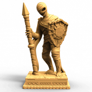 Fou échecs momie-pharaon diamètre 40mm