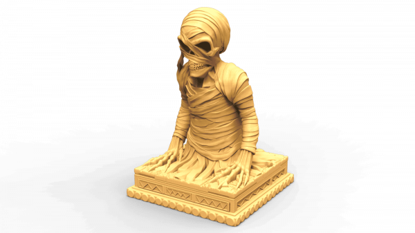 Pion échecs momie-pharaon diamètre 28mm – Image 2