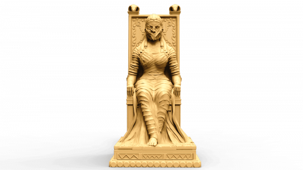 Set pièces échecs momie-pharaon de diamètre 28mm – Image 6