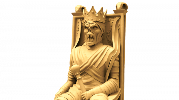 Roi échecs momie-pharaon diamètre 28mm – Image 3