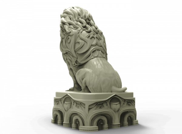 Roi échecs animaux fantaisie diamètre 40mm – Image 5