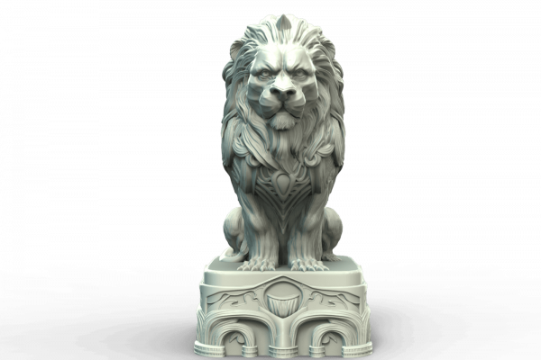 Roi échecs animaux fantaisie diamètre 40mm – Image 6