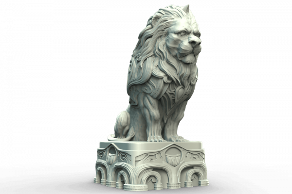 Roi échecs animaux fantaisie diamètre 40mm – Image 8