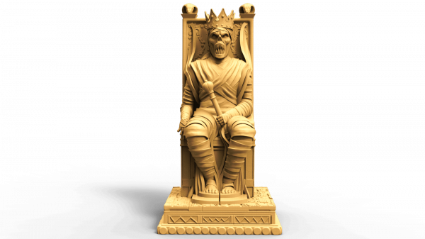 Roi échecs momie-pharaon diamètre 28mm