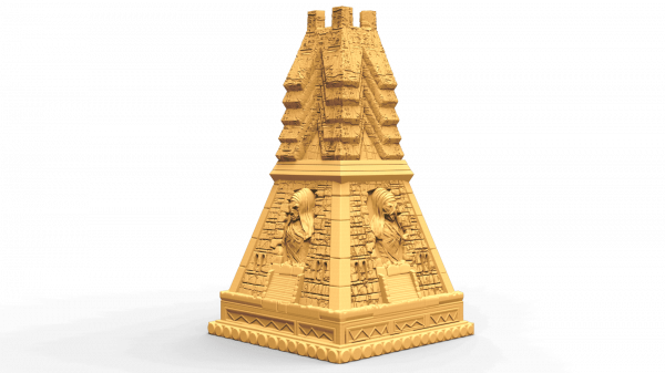 Tour échecs momie-pharaon diamètre 28mm – Image 3