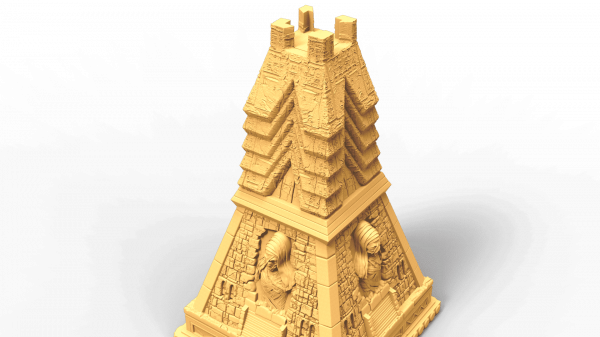 Tour échecs momie-pharaon diamètre 28mm – Image 2