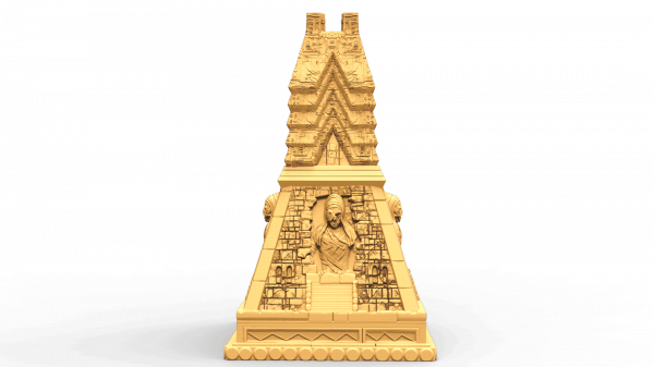 Tour échecs momie-pharaon diamètre 28mm