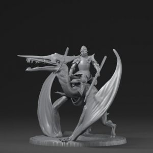 Pterodactyl monté