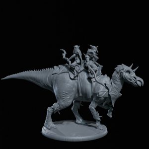 Shauntungosaurus gigantesus monté