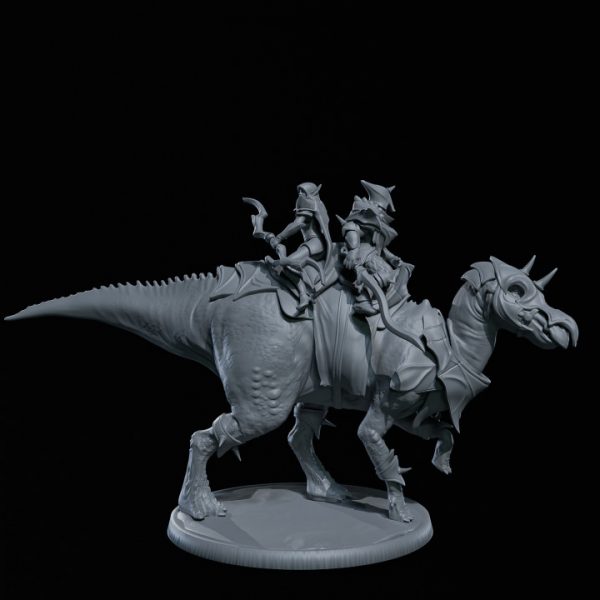 Shauntungosaurus gigantesus monté
