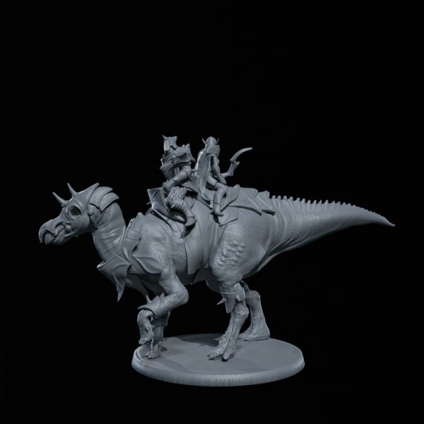 Shauntungosaurus gigantesus monté – Image 2