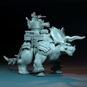 Triceratops canon