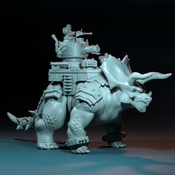 Triceratops canon