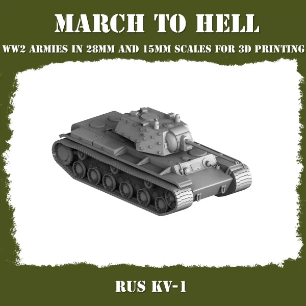 KV-1 Soviétique