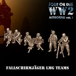 LMG Parachutistes Allemands