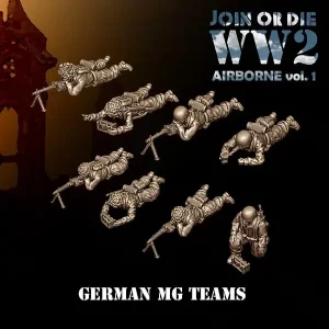LMG MG42/MG34 Parachutistes Allemands