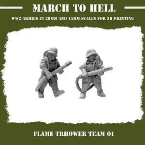 Lance-flammes Allemands