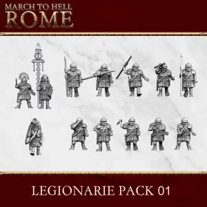 Légionnaires avec épée Rome Impériale