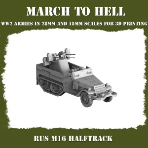 M16 Halftrack Soviétique