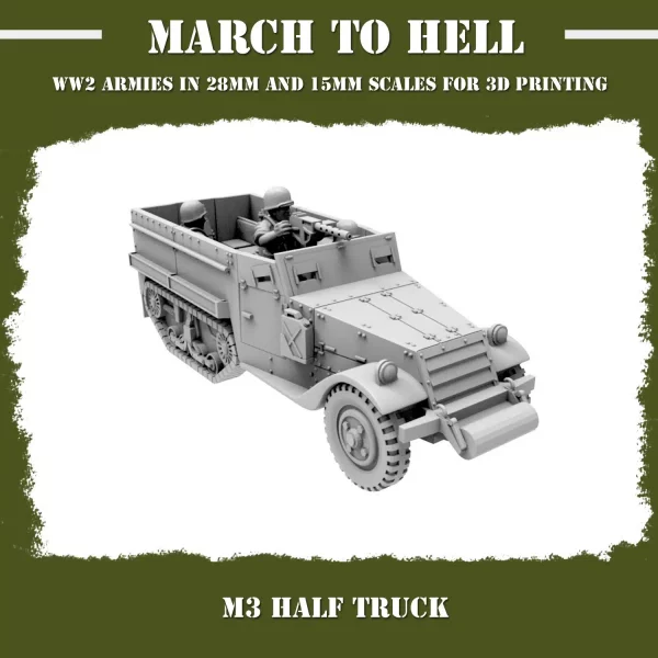 M3 Half Track Américain