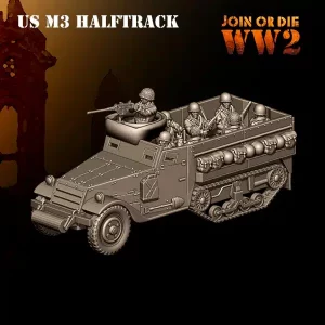 M3 Halftrack Américains