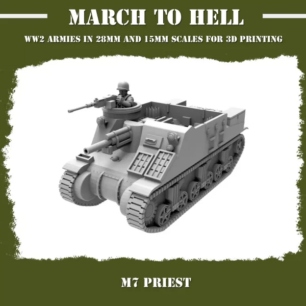 M7 Priest Américain