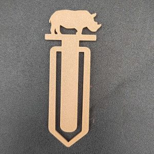 Marque Page Rhinocéros