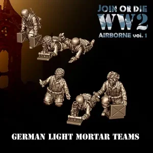 Mortiers légers Parachutistes Allemands