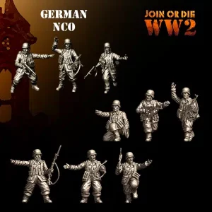 NCO sous-officiers Allemands