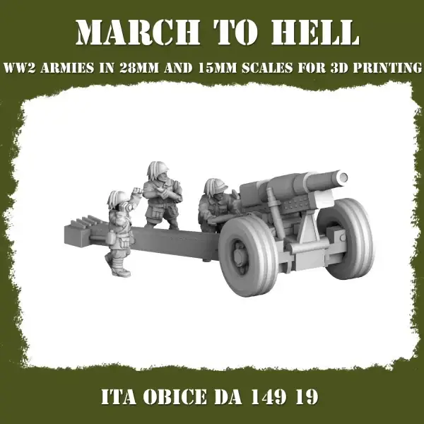 Obusier de 149 mm M 37 Italiens