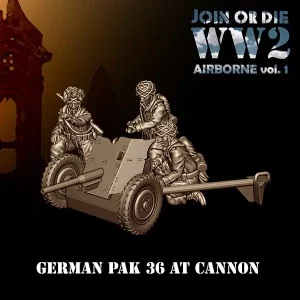 Canon Pack 36 Parachutistes Allemands