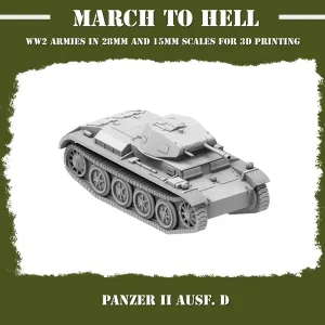 Panzer II Ausf. D Allemand