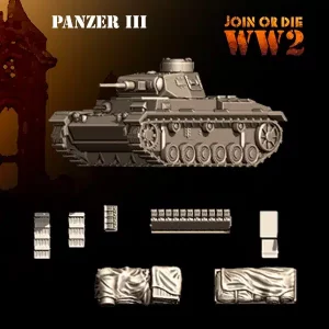 Panzer III Allemands