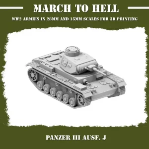 Panzer III Ausf. J Allemand