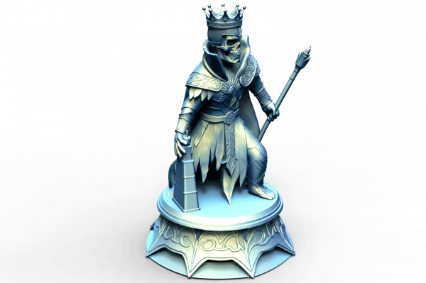 Roi échecs squelette diamètre 28mm – Image 5
