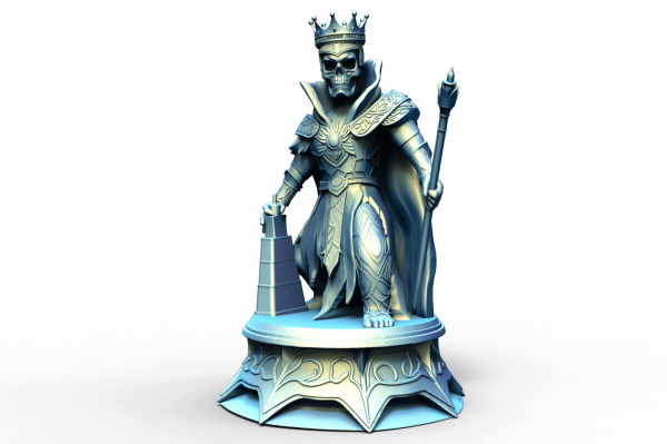 Roi échecs squelette diamètre 28mm – Image 2