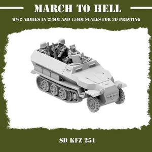 Sdkfz 251 Allemand