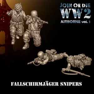 Snipers Parachutistes Allemands